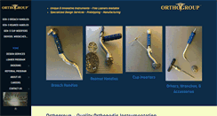Desktop Screenshot of orthogroup.com